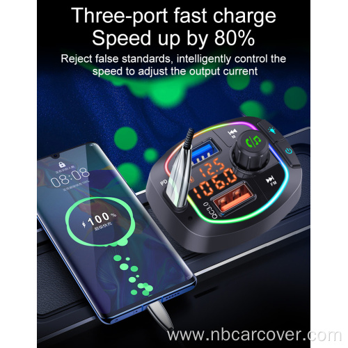 Fast Charge Support Charge Fm Transmitter Player